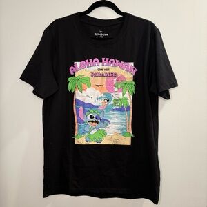 Disney Lilo & Stitch Surfing Paradise T-Shirt - Size L